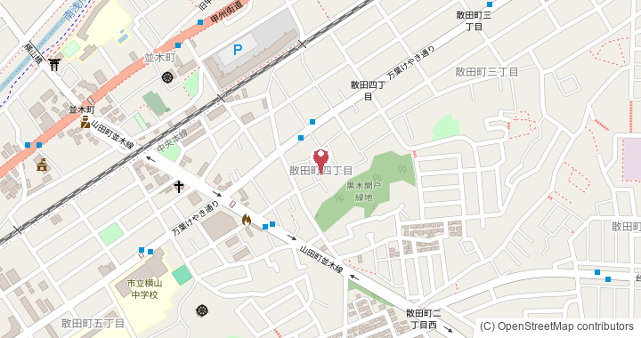 Esthetic Salon 住美香 地図 — 東京都八王子市散田町4-22-11-202
