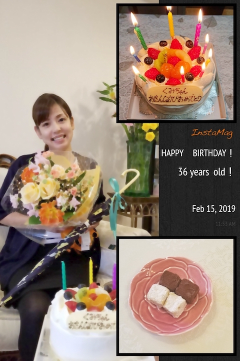 スタッフ高橋さんのお誕生日をお祝いしました♪