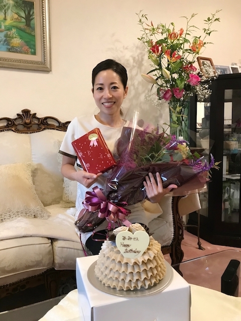 お誕生日をお祝いしてもらいました！