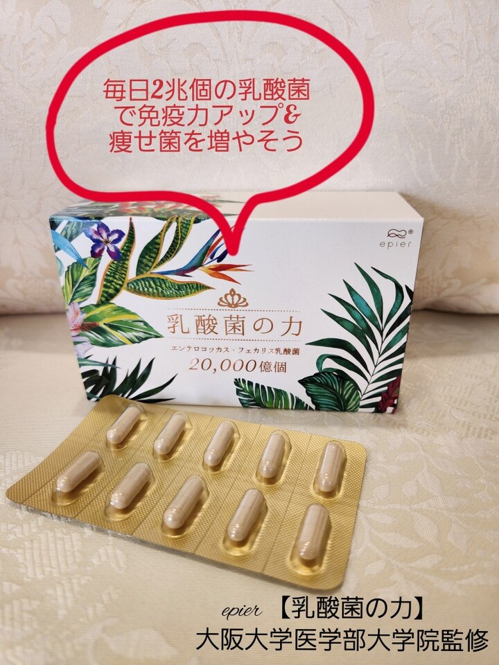 免疫力にもダイエットにも乳酸菌の力を！